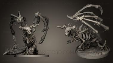 Figurines heroes, monsters and demons (STKM_0443) 3D model for CNC machine